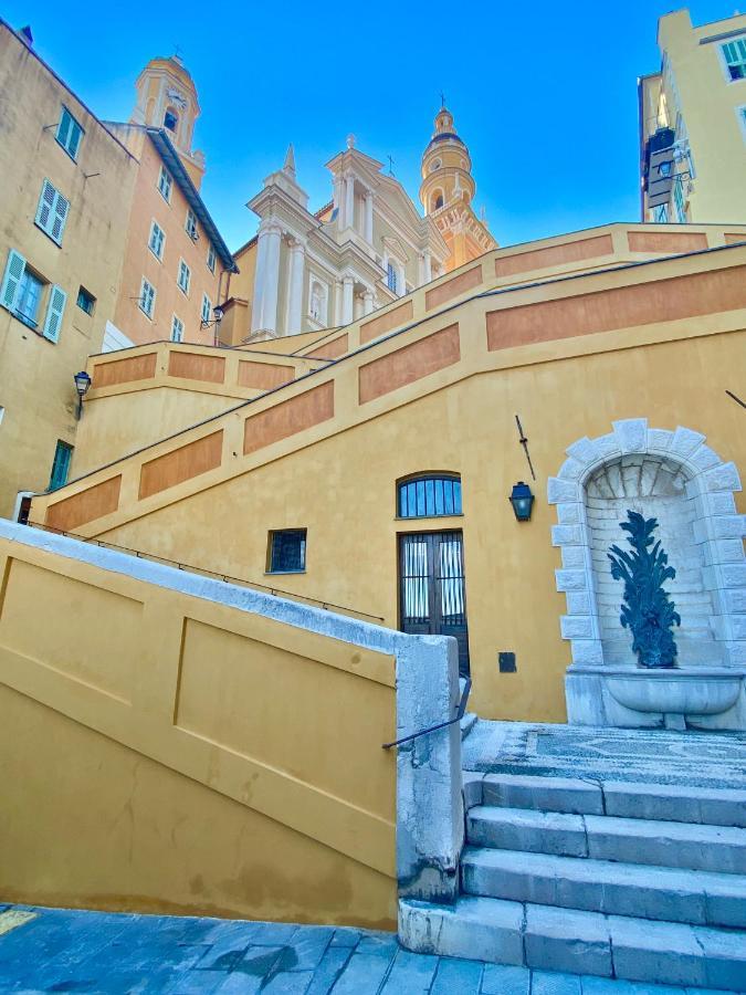 Les Glycines Appartement Menton Buitenkant foto