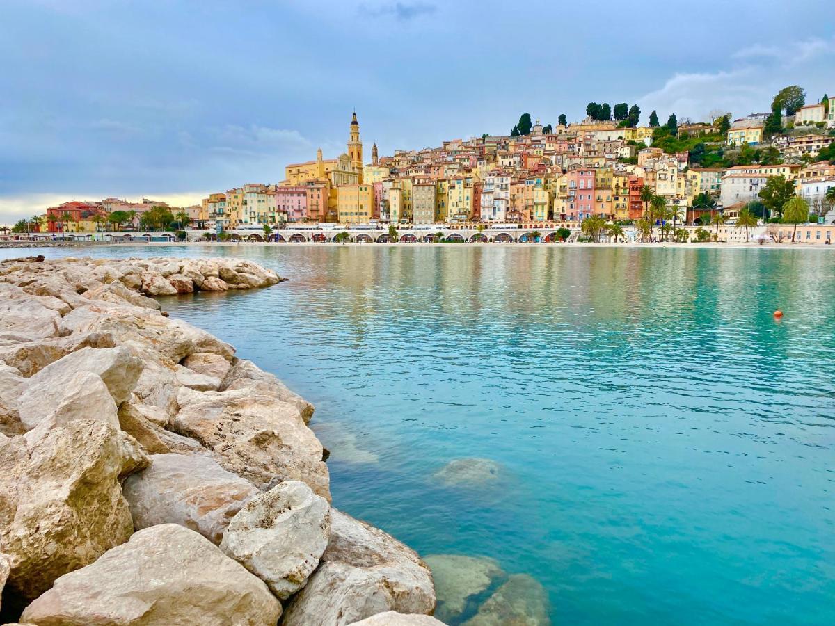 Les Glycines Appartement Menton Buitenkant foto