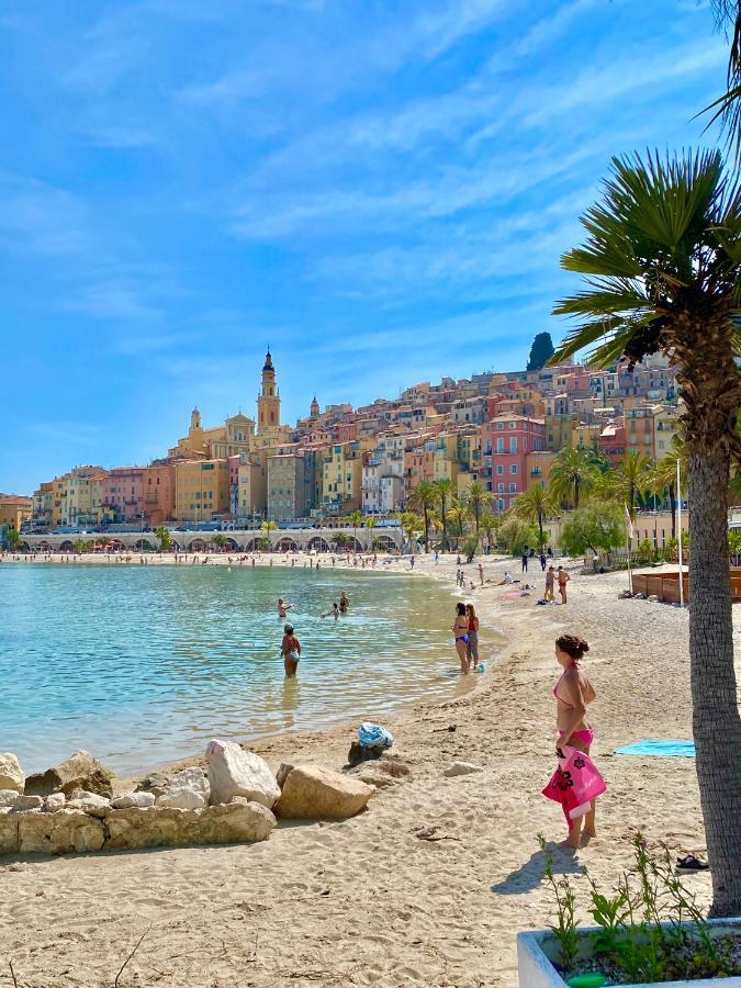 Les Glycines Appartement Menton Buitenkant foto