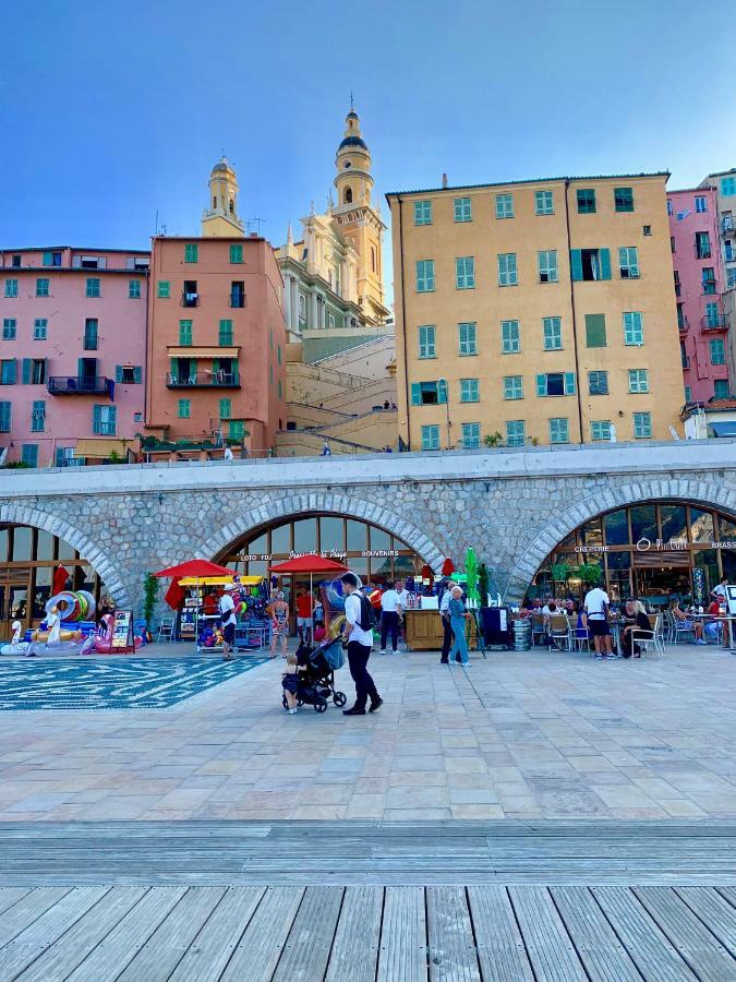 Les Glycines Appartement Menton Buitenkant foto