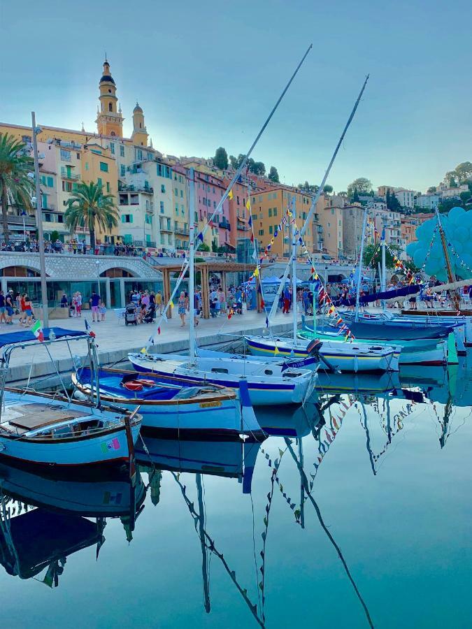 Les Glycines Appartement Menton Buitenkant foto