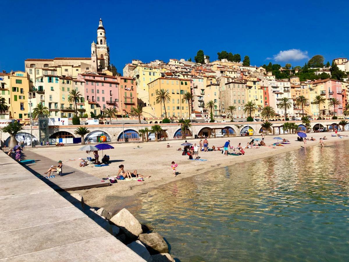 Les Glycines Appartement Menton Buitenkant foto