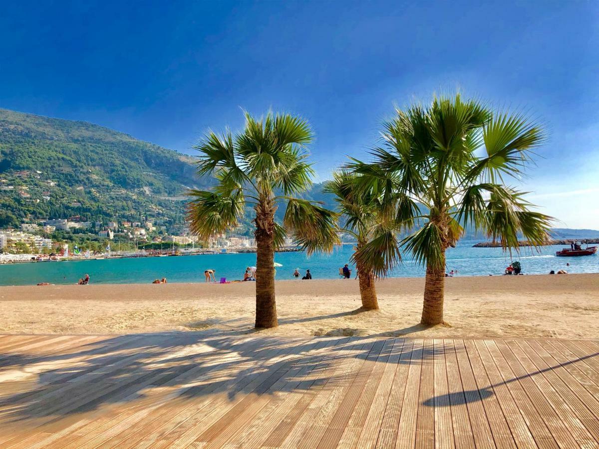 Les Glycines Appartement Menton Buitenkant foto